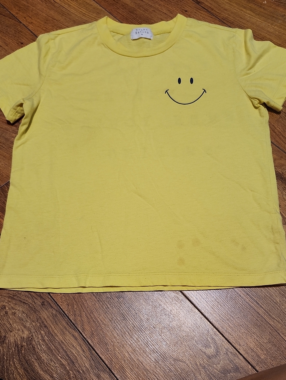 Yellow Smiley Face Tee